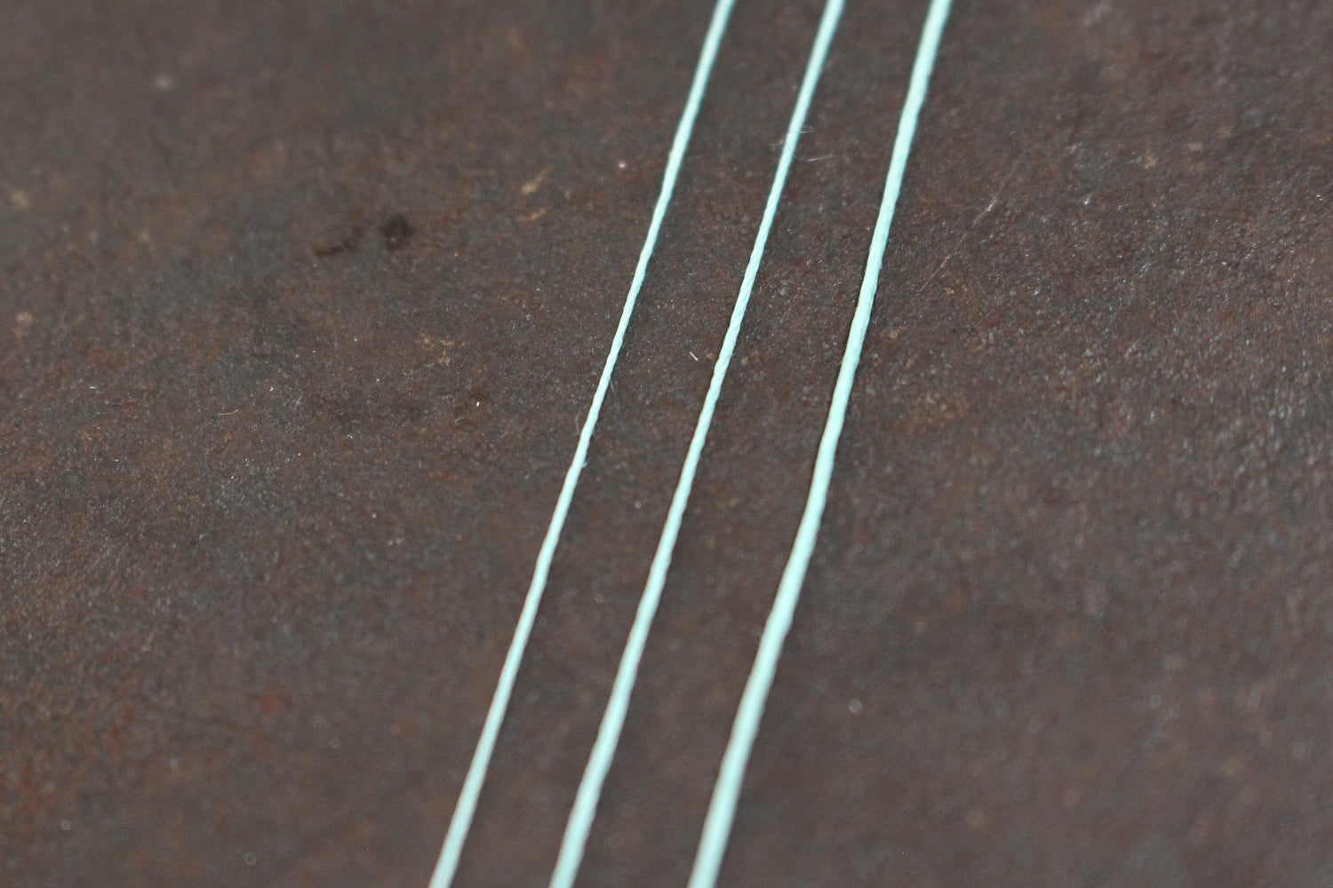 Sajou Waxed Cable Linen on Card 10m - Brick | Flywheel | Stationery | Tasmania
