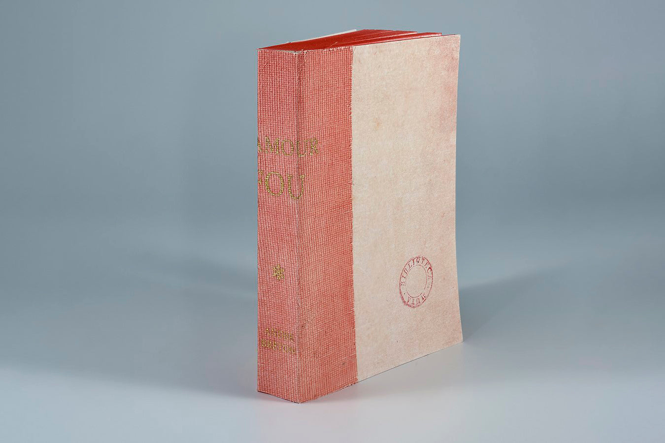 Slow Design Biblioteca Muta Notebook - L'Amour Fou