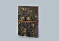 Slow Design Canvas Notebook - Floral III