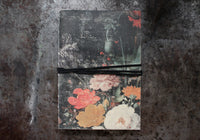 Slow Design Canvas Notebook - Floral II