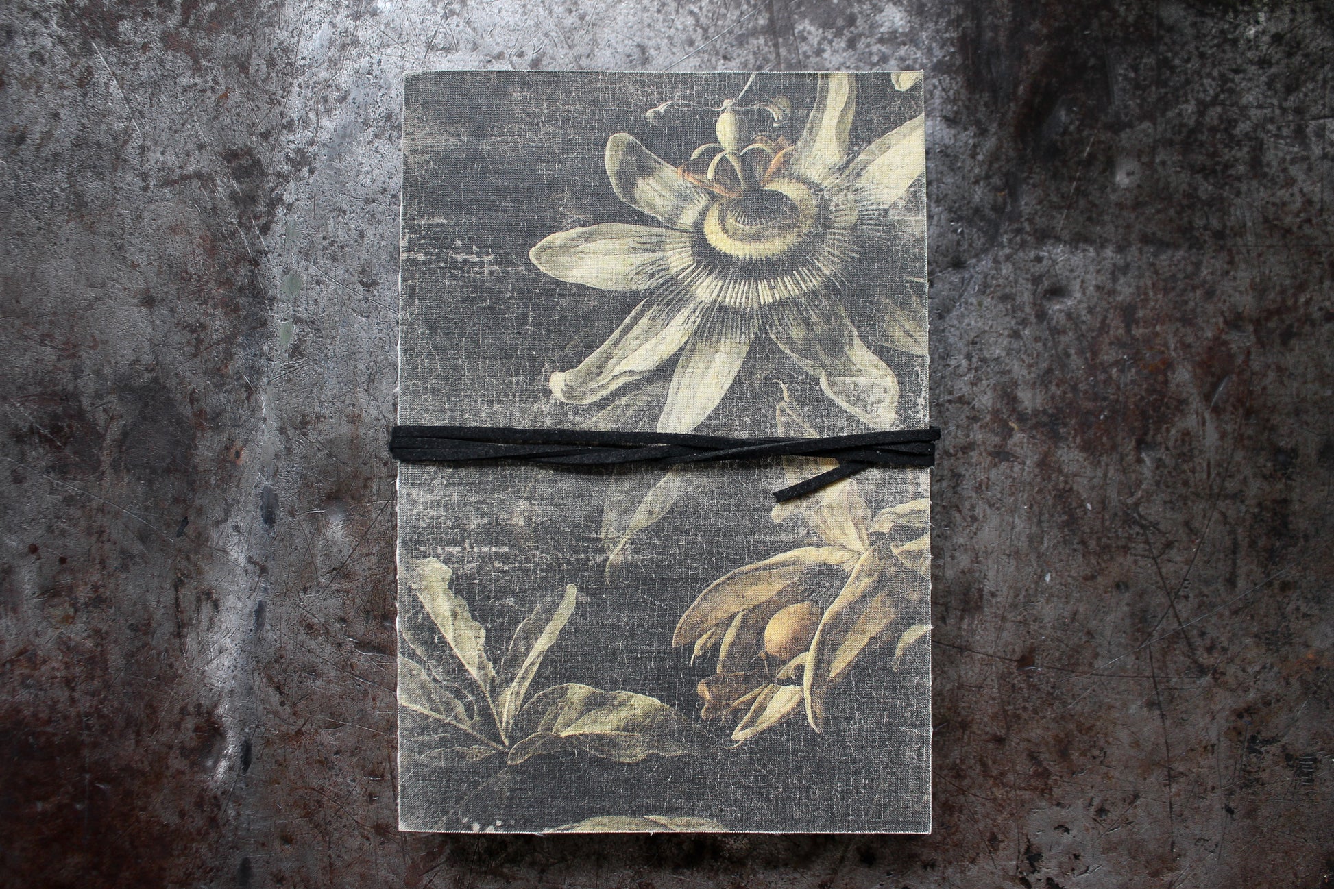 Slow Design Canvas Notebook - Passionflower | Flywheel | Stationery | Tasmania
