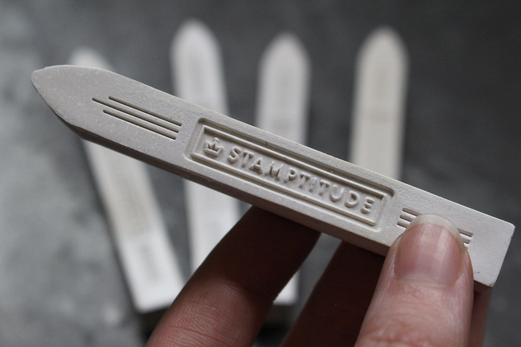 Stamptitude Premium Sealing Wax - Ivory | Flywheel | Stationery | Tasmania
