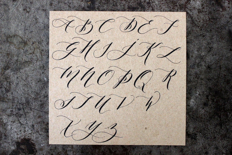 Stamptitude Initial Wax Seal Set - Calligraphy | Flywheel | Stationery | Tasmania