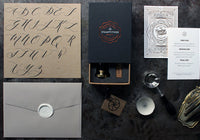 Stamptitude Initial Wax Seal Set - Calligraphy