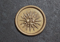 Raleigh Paper Brass Wax Stamp - Sol