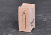Stempel Jazz Rubber Stamp - Candle
