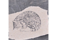 Stempel Jazz Rubber Stamp - Cat Sleeping