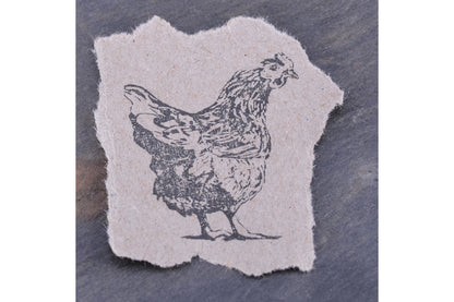 Stempel Jazz Rubber Stamp - Chicken | Flywheel | Stationery | Tasmania