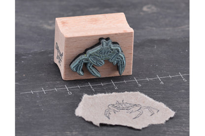 Stempel Jazz Rubber Stamp - Crab Crawling | Flywheel | Stationery | Tasmania
