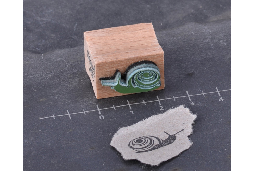 Stempel Jazz Rubber Stamp - Snail | Flywheel | Stationery | Tasmania