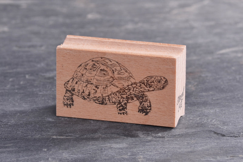 Stempel Jazz Rubber Stamp - Tortoise | Flywheel | Stationery | Tasmania