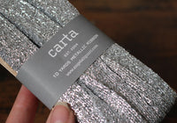 Studio Carta Metallic Braided Ribbon Paddle - Silver