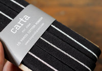 Studio Carta Metallic Line Ribbon Paddle - Black/Silver