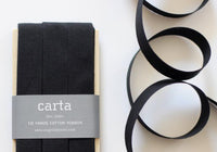 Studio Carta Tight Weave Cotton Ribbon Paddle - Black