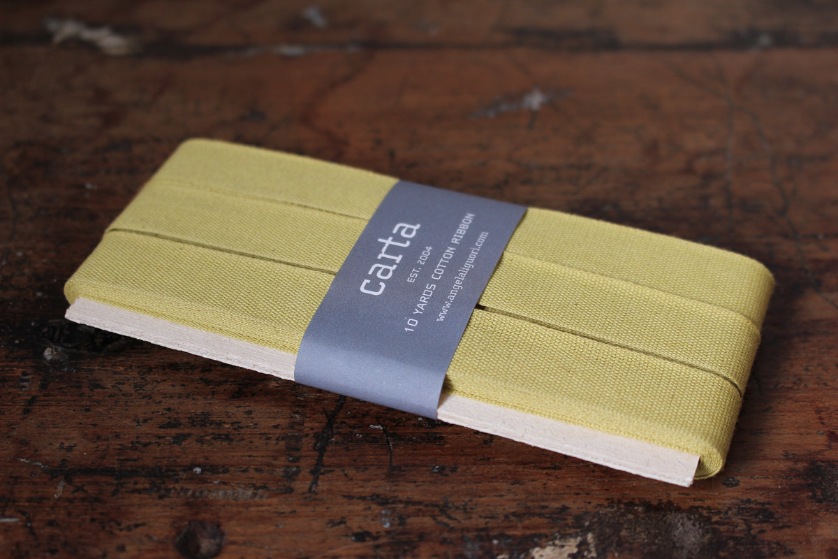 Studio Carta Tight Weave Cotton Ribbon Paddle - Chartreuse