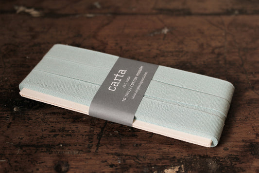 Studio Carta Tight Weave Cotton Ribbon Paddle - Pool Blue | Flywheel | Stationery | Tasmania