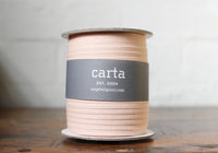 Studio Carta Tight Weave Cotton Ribbon Large Spool - Blush