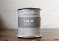 Studio Carta Tight Weave Cotton Ribbon Large Spool - Ice