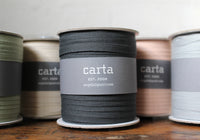 Studio Carta Tight Weave Cotton Ribbon Large Spool - Blush