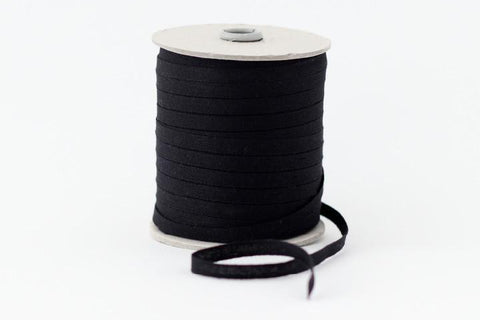 Studio Carta Tight Weave Cotton Ribbon Large Spool - Black