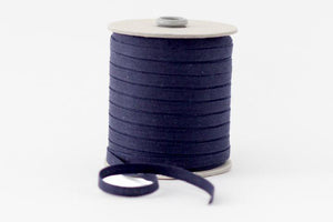 Studio Carta Tight Weave Cotton Ribbon Large Spool - Indigo