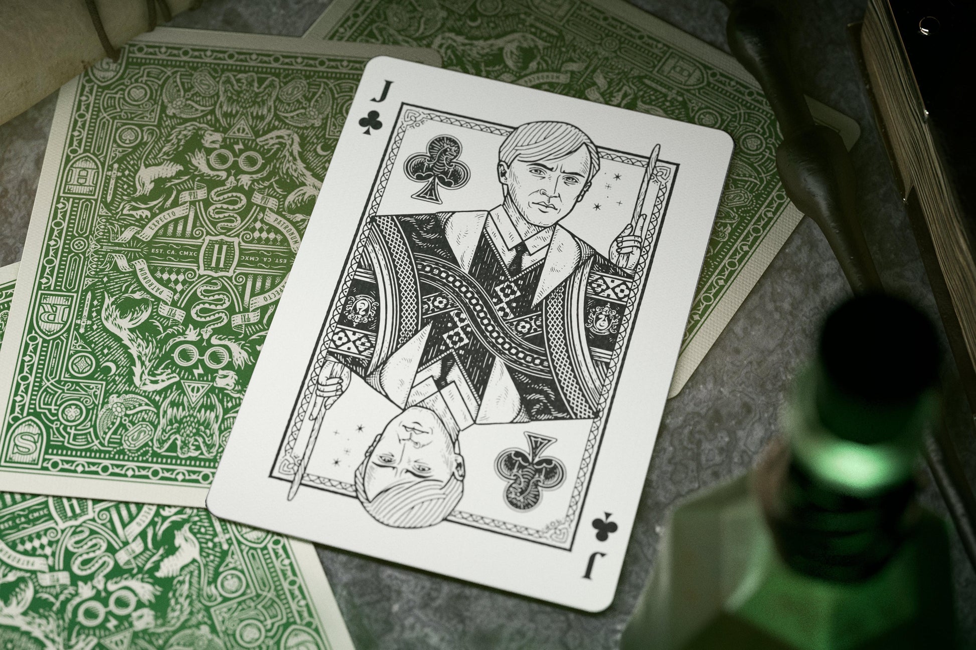 Playing Cards - Harry Potter Green | Flywheel | Stationery | Tasmania