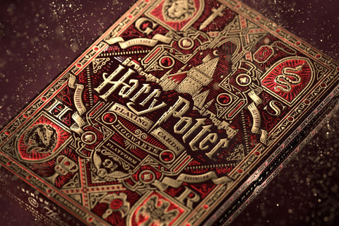 Playing Cards - Harry Potter Red