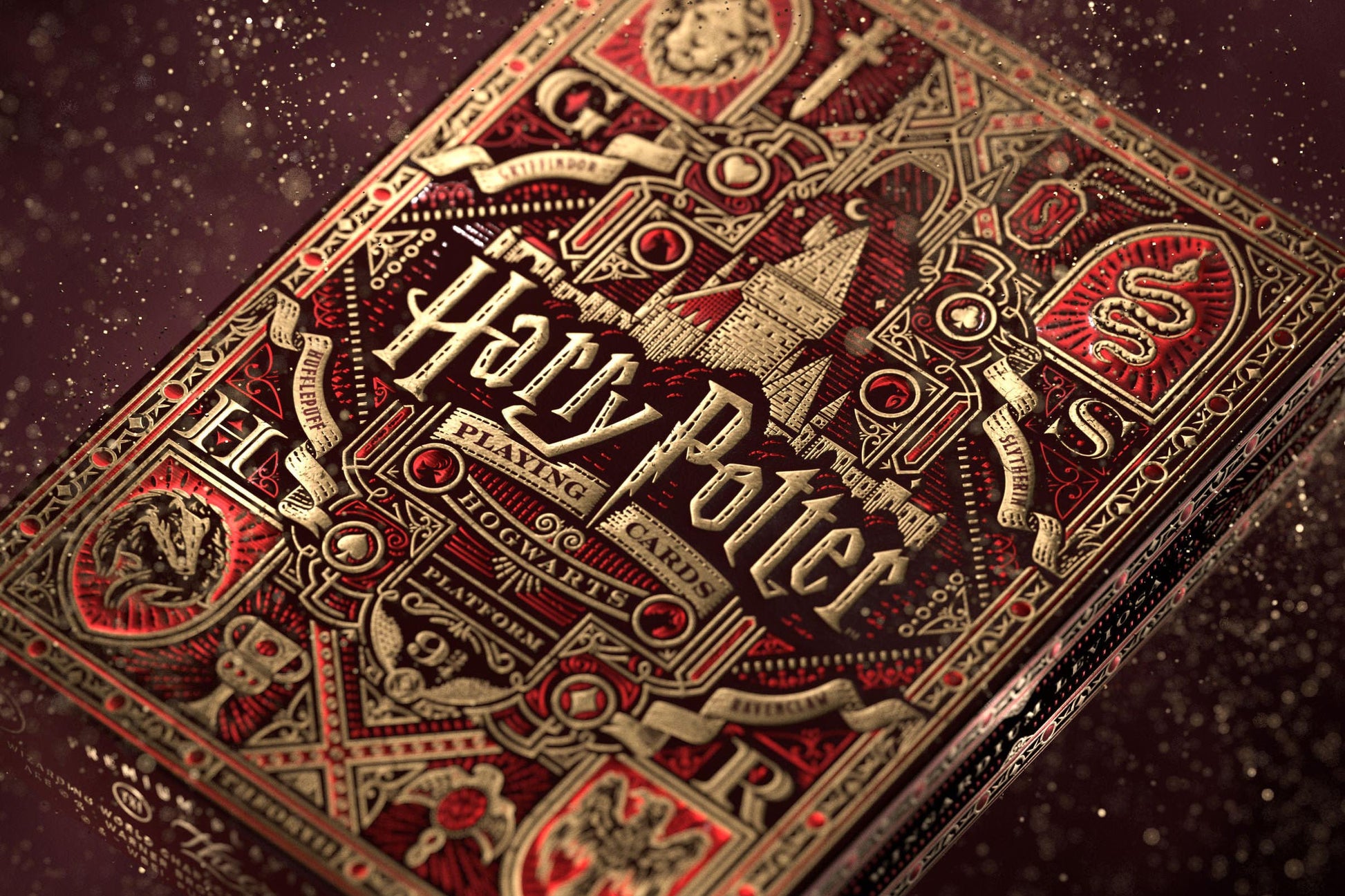 Playing Cards - Harry Potter Yellow | Flywheel | Stationery | Tasmania