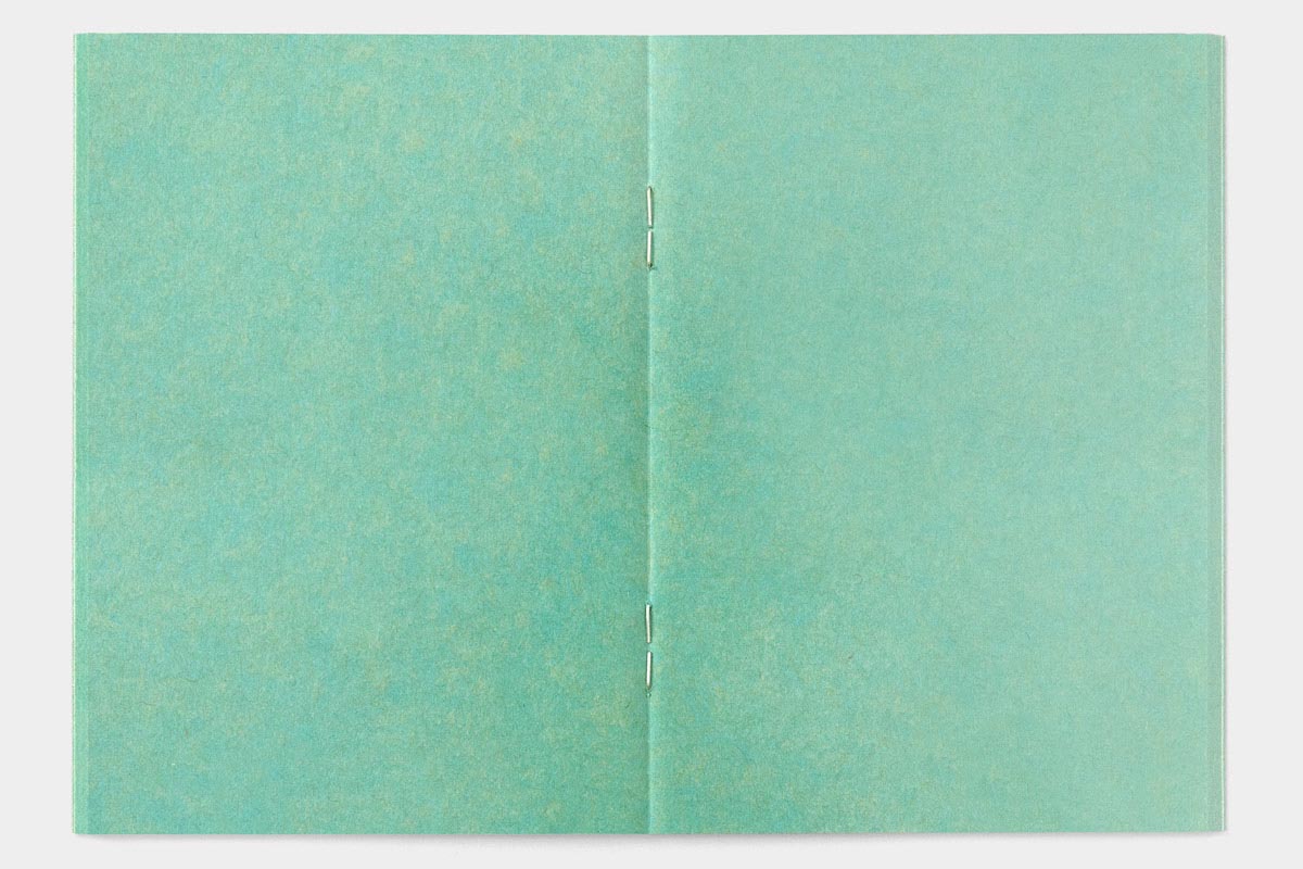 Traveler's Factory Passport Notebook Refill - Kraft Turquoise | Flywheel | Stationery | Tasmania