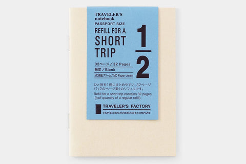 Traveler's Factory Passport Notebook Refill - Short Trip Cream | Flywheel | Stationery | Tasmania