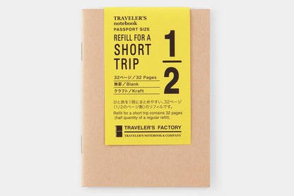 Traveler's Factory Passport Notebook Refill - Short Trip Kraft | Flywheel | Stationery | Tasmania