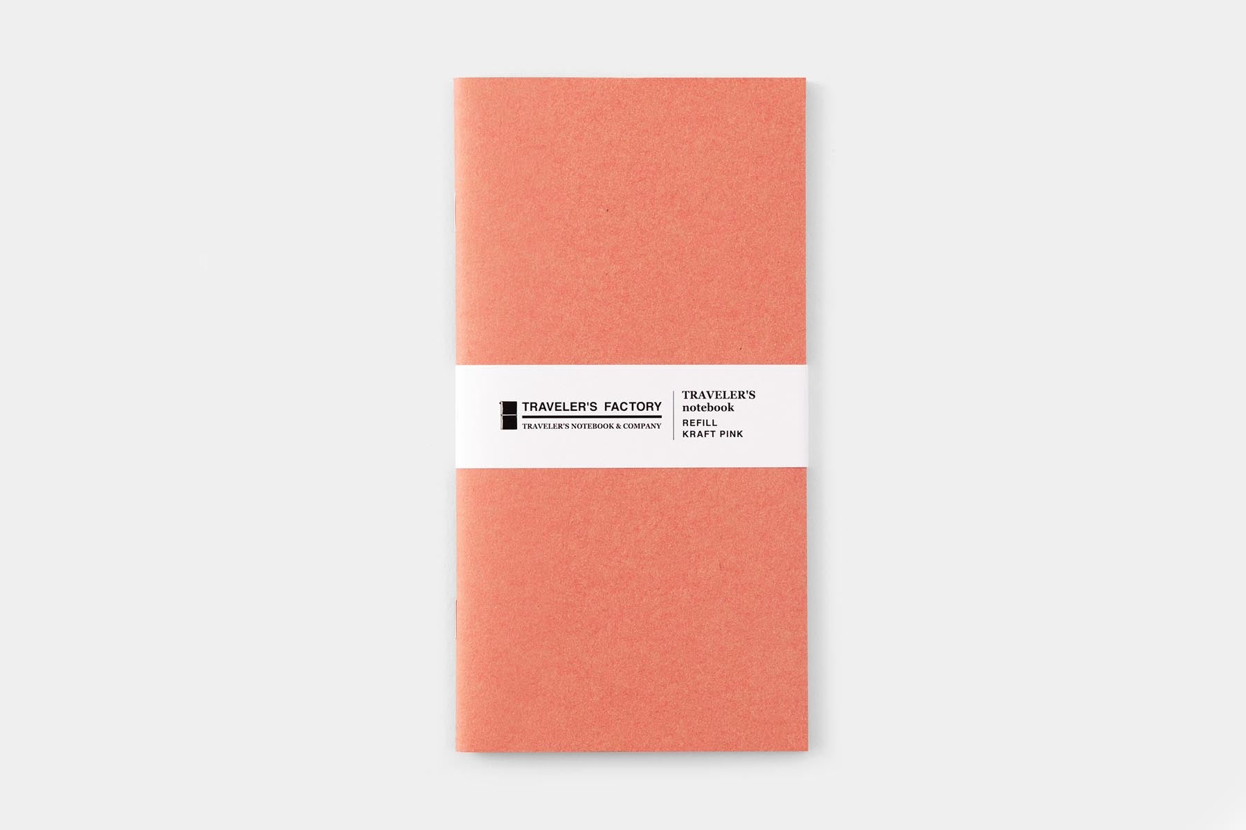 Traveler's Factory Regular Notebook Refill - Kraft Pink | Flywheel | Stationery | Tasmania
