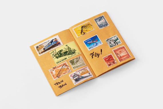 Traveler's Factory Passport Notebook Refill - Kraft Yellow | Flywheel | Stationery | Tasmania