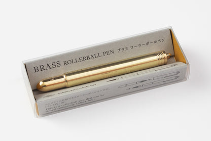 Traveler's Company Brass Rollerball Pen | Flywheel | Stationery | Tasmania