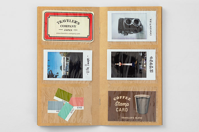 Traveler's Company Regular Notebook Refill - 028 Card File - 20 Pages/60 Pockets | Flywheel | Stationery | Tasmania