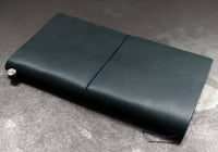 Traveler's Company Leather Notebook - Regular - Blue