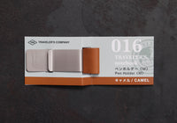 Traveler's Company Pen Holder - Camel