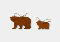 Traveler's Factory Leather Tag - Bear