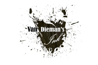 Van Dieman's Ink Fountain Pen Ink - Black Truffle | Flywheel | Stationery | Tasmania