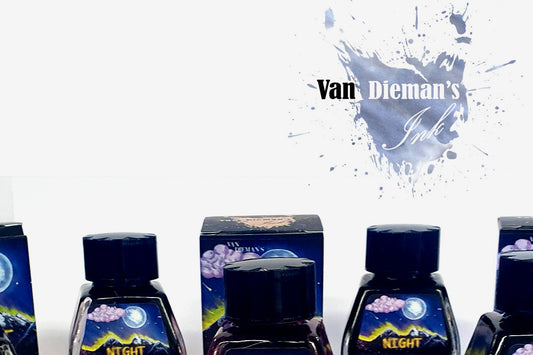 Van Dieman's Ink Fountain Pen Ink - Dusk | Flywheel | Stationery | Tasmania