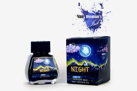 Van Dieman's Ink Fountain Pen Ink - Twilight Mist