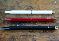 YStudio Portable Ballpoint Pen - Brassing White | Flywheel | Stationery | Tasmania